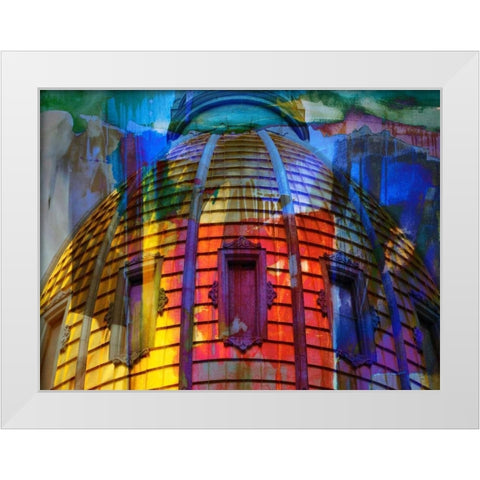 Denver Capitol II White Modern Wood Framed Art Print by Jasper, Sisa