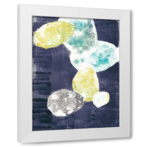 Rock Print I White Modern Wood Framed Art Print by Goldberger, Jennifer