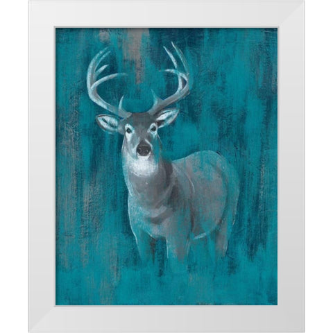 Contemporary White-Tail I White Modern Wood Framed Art Print by Popp, Grace