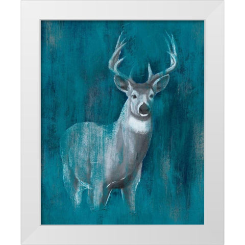 Contemporary White-Tail II White Modern Wood Framed Art Print by Popp, Grace