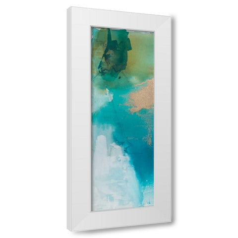 Under Deep I White Modern Wood Framed Art Print by Contacessi, Julia