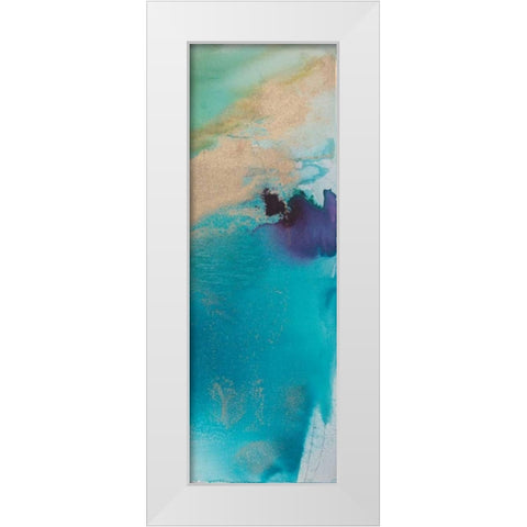 Under Deep II White Modern Wood Framed Art Print by Contacessi, Julia