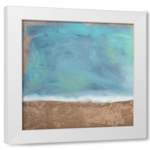 Honey Rumble I White Modern Wood Framed Art Print by Contacessi, Julia