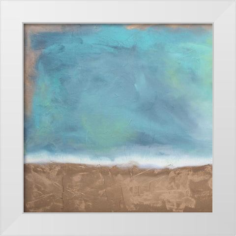 Honey Rumble I White Modern Wood Framed Art Print by Contacessi, Julia