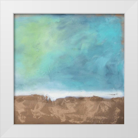 Honey Rumble II White Modern Wood Framed Art Print by Contacessi, Julia