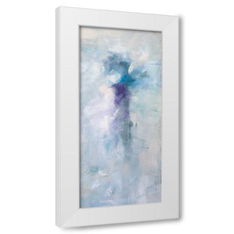 Plume II White Modern Wood Framed Art Print by Contacessi, Julia