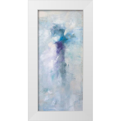 Plume II White Modern Wood Framed Art Print by Contacessi, Julia