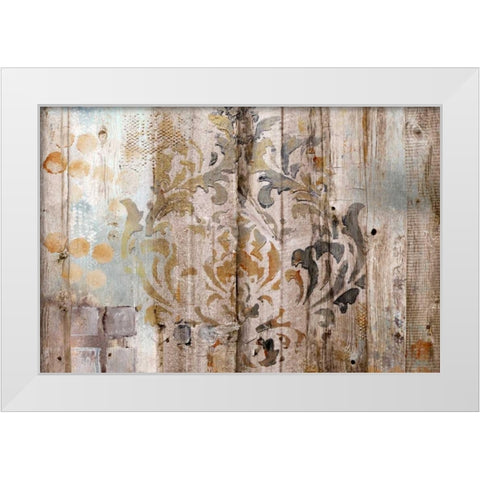 Frozen in Time I White Modern Wood Framed Art Print by Orlov, Irena