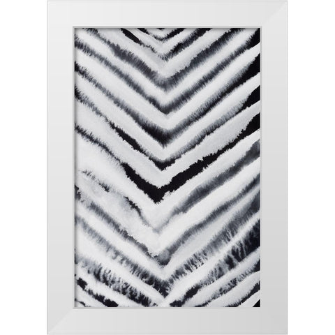 Electrified II White Modern Wood Framed Art Print by Popp, Grace