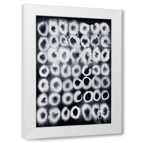 Electrified III White Modern Wood Framed Art Print by Popp, Grace