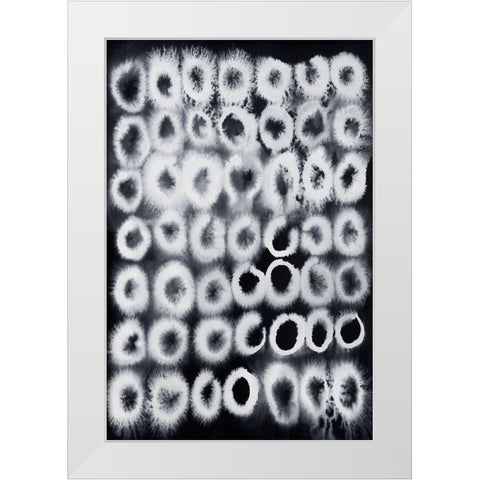 Electrified III White Modern Wood Framed Art Print by Popp, Grace