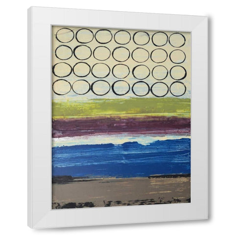 Grape Soda I White Modern Wood Framed Art Print by Avondet, Natalie