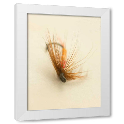Macro Lure V White Modern Wood Framed Art Print by Stalus, Judy
