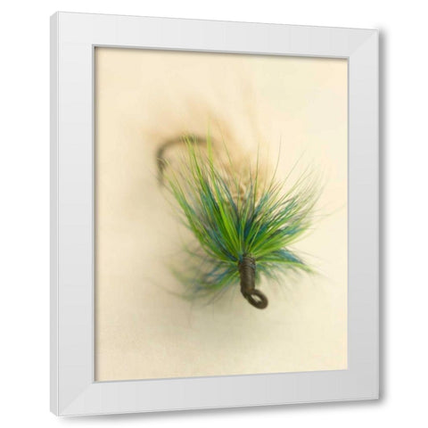 Macro Lure VI White Modern Wood Framed Art Print by Stalus, Judy