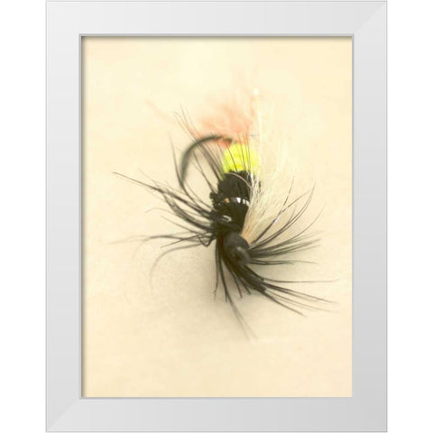 Macro Lure VII White Modern Wood Framed Art Print by Stalus, Judy