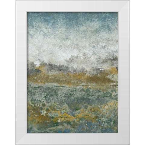 Aquatic Range I White Modern Wood Framed Art Print by OToole, Tim