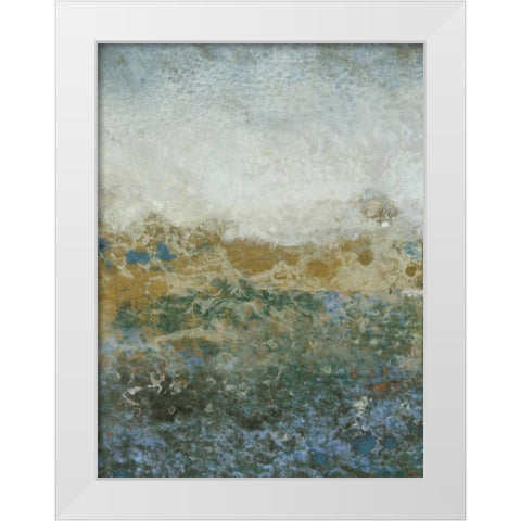 Aquatic Range II White Modern Wood Framed Art Print by OToole, Tim