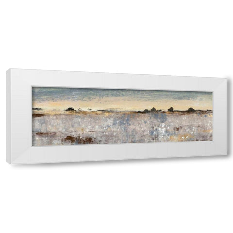 Grey Atmosphere II White Modern Wood Framed Art Print by OToole, Tim