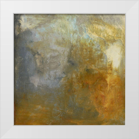 Mist on the Horizon I White Modern Wood Framed Art Print by Gordon, Sharon