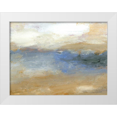Tidal Pool I White Modern Wood Framed Art Print by Gordon, Sharon