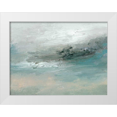 Tidal Pool II White Modern Wood Framed Art Print by Gordon, Sharon