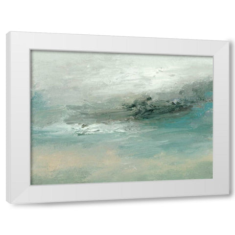 Tidal Pool II White Modern Wood Framed Art Print by Gordon, Sharon