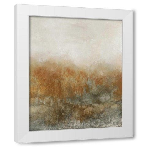 The Road Home II White Modern Wood Framed Art Print by Gordon, Sharon