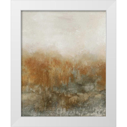 The Road Home II White Modern Wood Framed Art Print by Gordon, Sharon