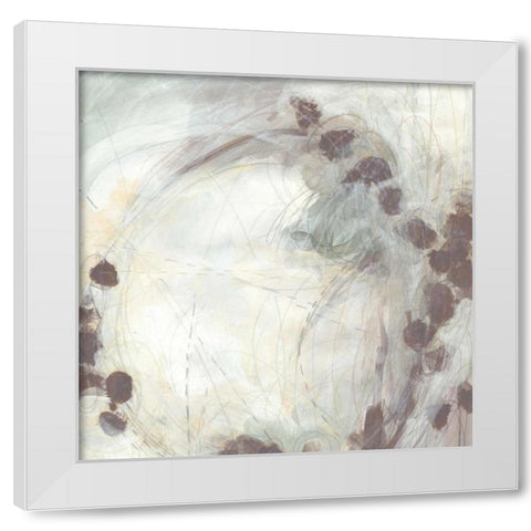 Contingent I White Modern Wood Framed Art Print by Vess, June Erica