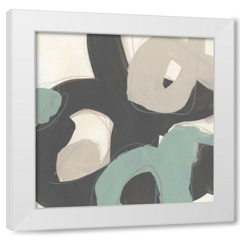 Clean Slate II White Modern Wood Framed Art Print by Vess, June Erica