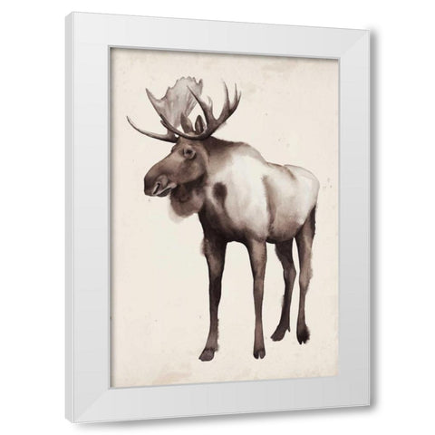 Northern Journey II White Modern Wood Framed Art Print by Popp, Grace