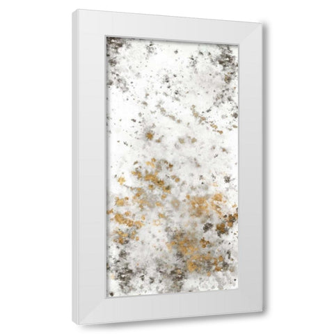 Gilded Mist I White Modern Wood Framed Art Print by Studio W