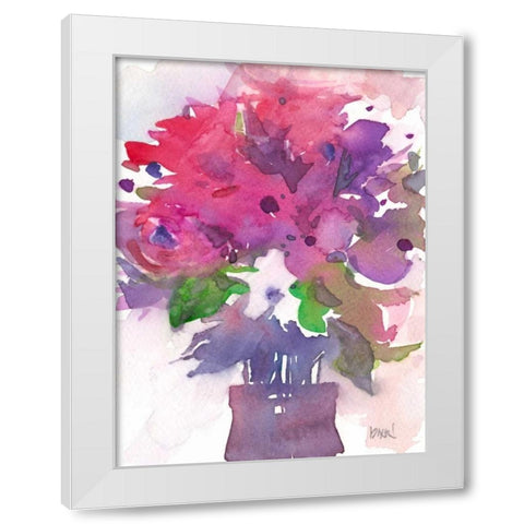 Between the Red I White Modern Wood Framed Art Print by Dixon, Samuel