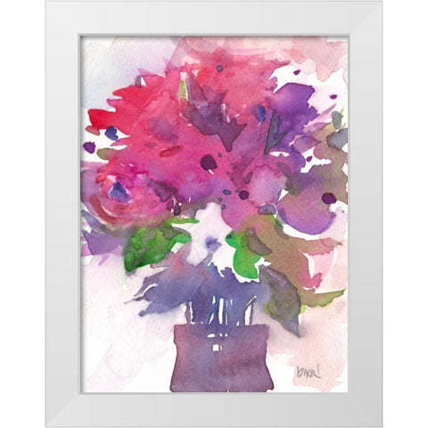 Between the Red I White Modern Wood Framed Art Print by Dixon, Samuel