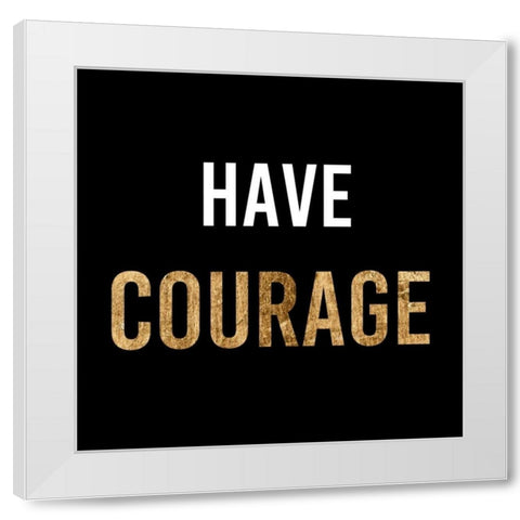 Bold Inspiration II White Modern Wood Framed Art Print by Hambly, Anna