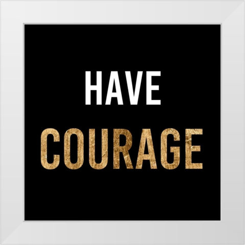 Bold Inspiration II White Modern Wood Framed Art Print by Hambly, Anna