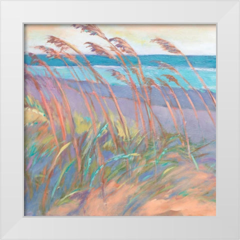 Dunes at Dusk I White Modern Wood Framed Art Print by Wilkins, Suzanne