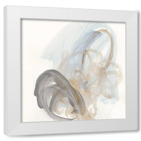 Inference VI White Modern Wood Framed Art Print by Vess, June Erica