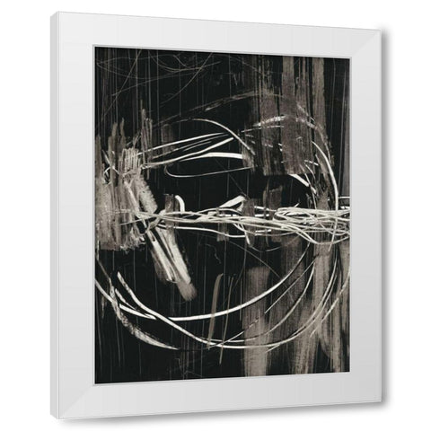Electrical Arc II White Modern Wood Framed Art Print by Harper, Ethan