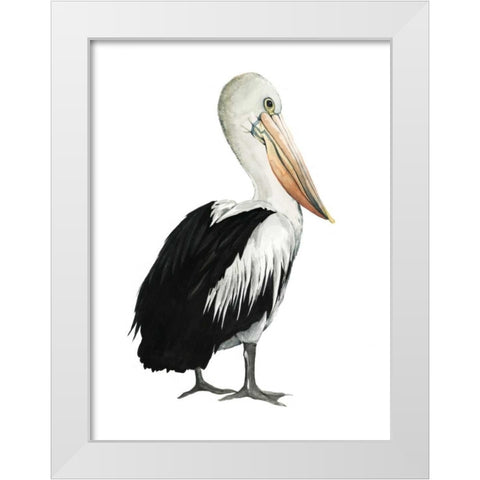 Sea Bird IV White Modern Wood Framed Art Print by Popp, Grace