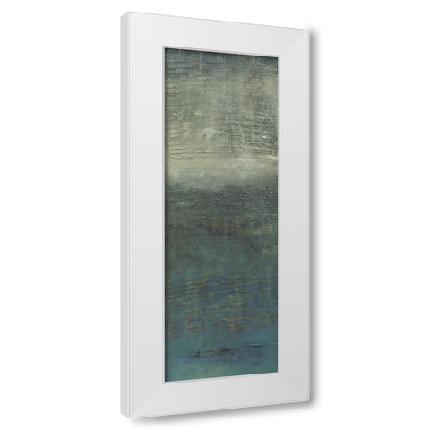 Reticulation I White Modern Wood Framed Art Print by Zarris, Chariklia