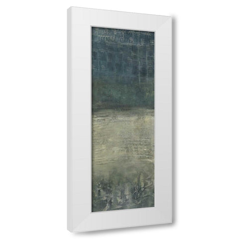 Reticulation IV White Modern Wood Framed Art Print by Zarris, Chariklia