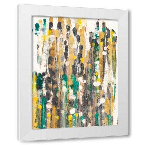 Meet Up I White Modern Wood Framed Art Print by Fuchs, Jodi