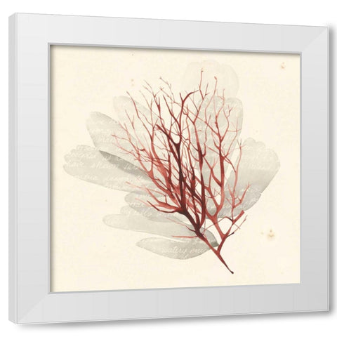 Vivid Algae II White Modern Wood Framed Art Print by Popp, Grace