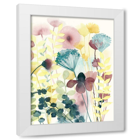Garden Lace II White Modern Wood Framed Art Print by Popp, Grace