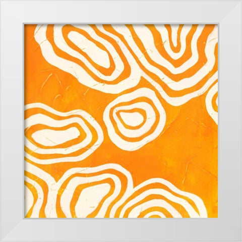 Bright Mineral IV White Modern Wood Framed Art Print by Vess, June Erica