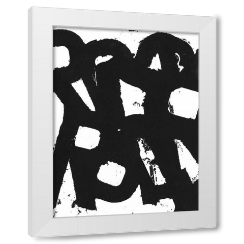 Rock N Roll I White Modern Wood Framed Art Print by Fuchs, Jodi