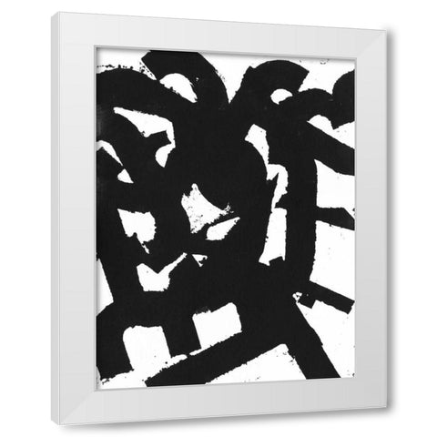 Rock N Roll II White Modern Wood Framed Art Print by Fuchs, Jodi