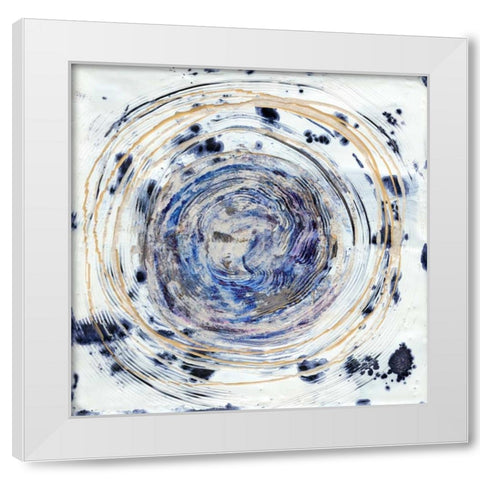 Whorl I White Modern Wood Framed Art Print by Ludwig, Alicia