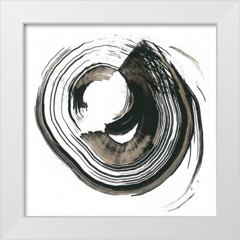 Circulation Study II White Modern Wood Framed Art Print by Harper, Ethan